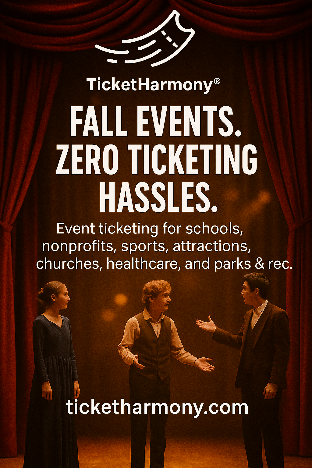 Fast, modern ticketing with TicketHarmony