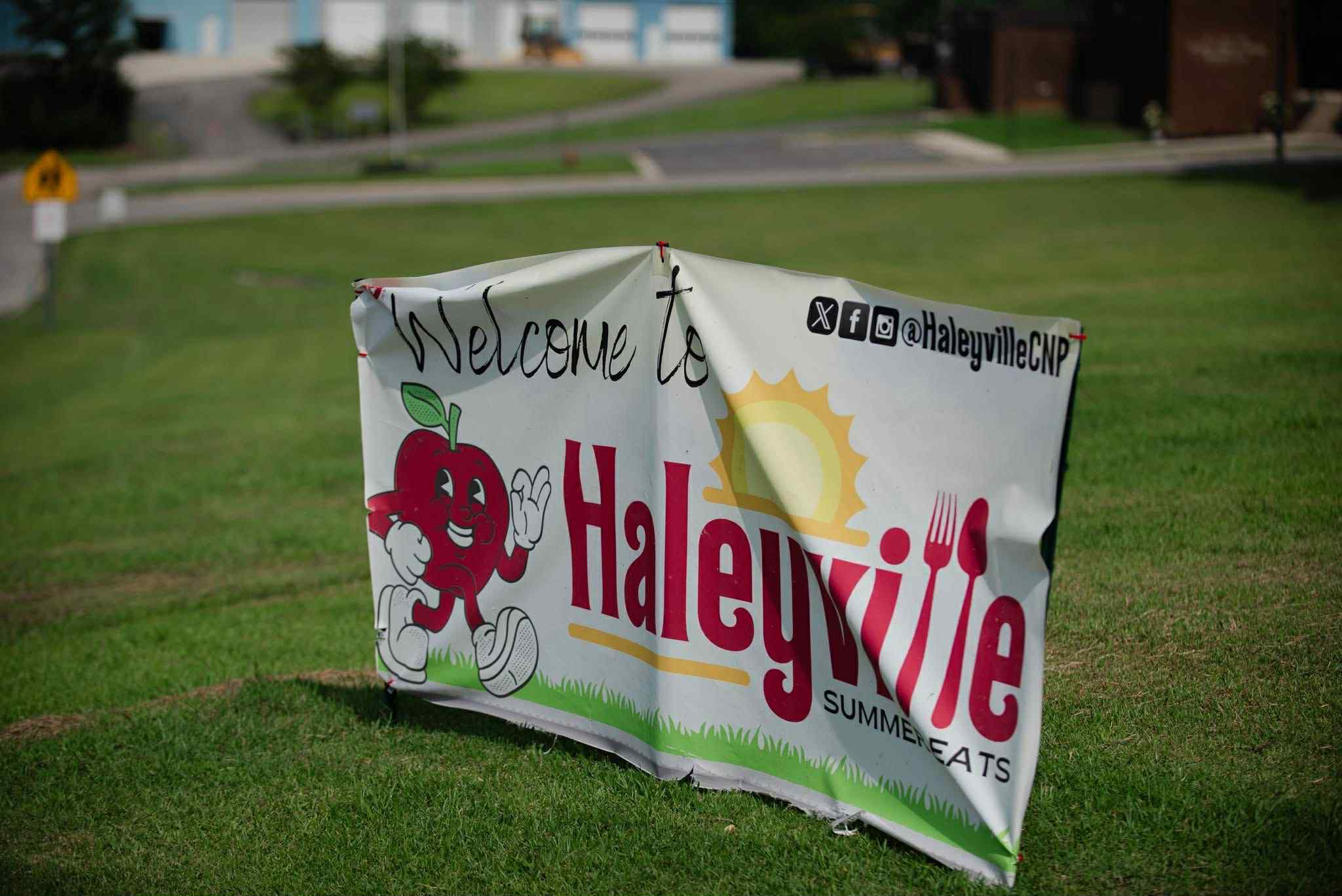 Haleyville Summer Eats Banner
